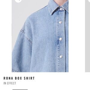 Agolde Rona Box Shirt